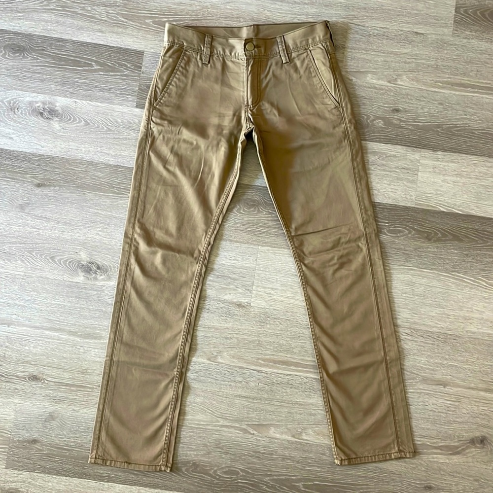 Levis 511 Khaki / Chino / Trouser Pant | 30x32 | Tan / Brown